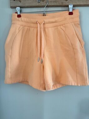 lululemon athletica Peach Drawstring Athletic Shorts